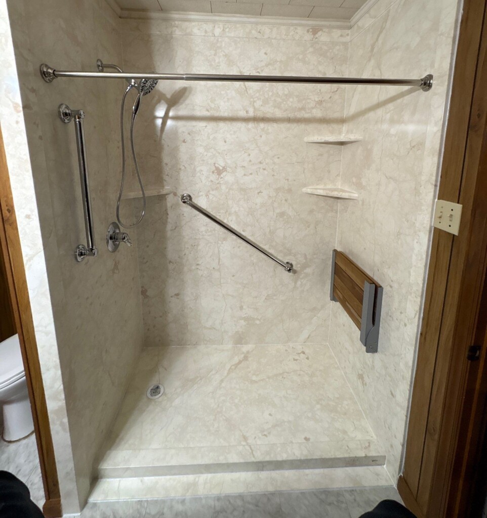 After - Walk-in Shower Installation, Erskine Ave, Manchester, NH 03104