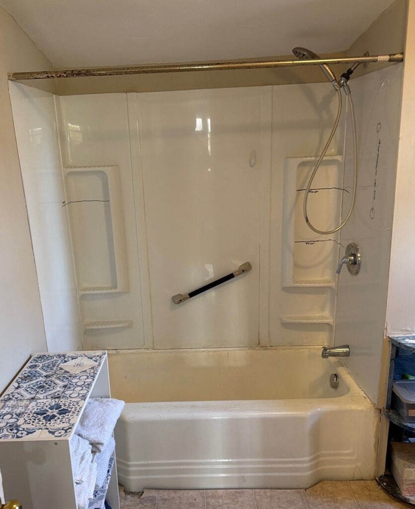 Before - Tub To Shower Conversion, N Jackson St, Junction City, KS 66441