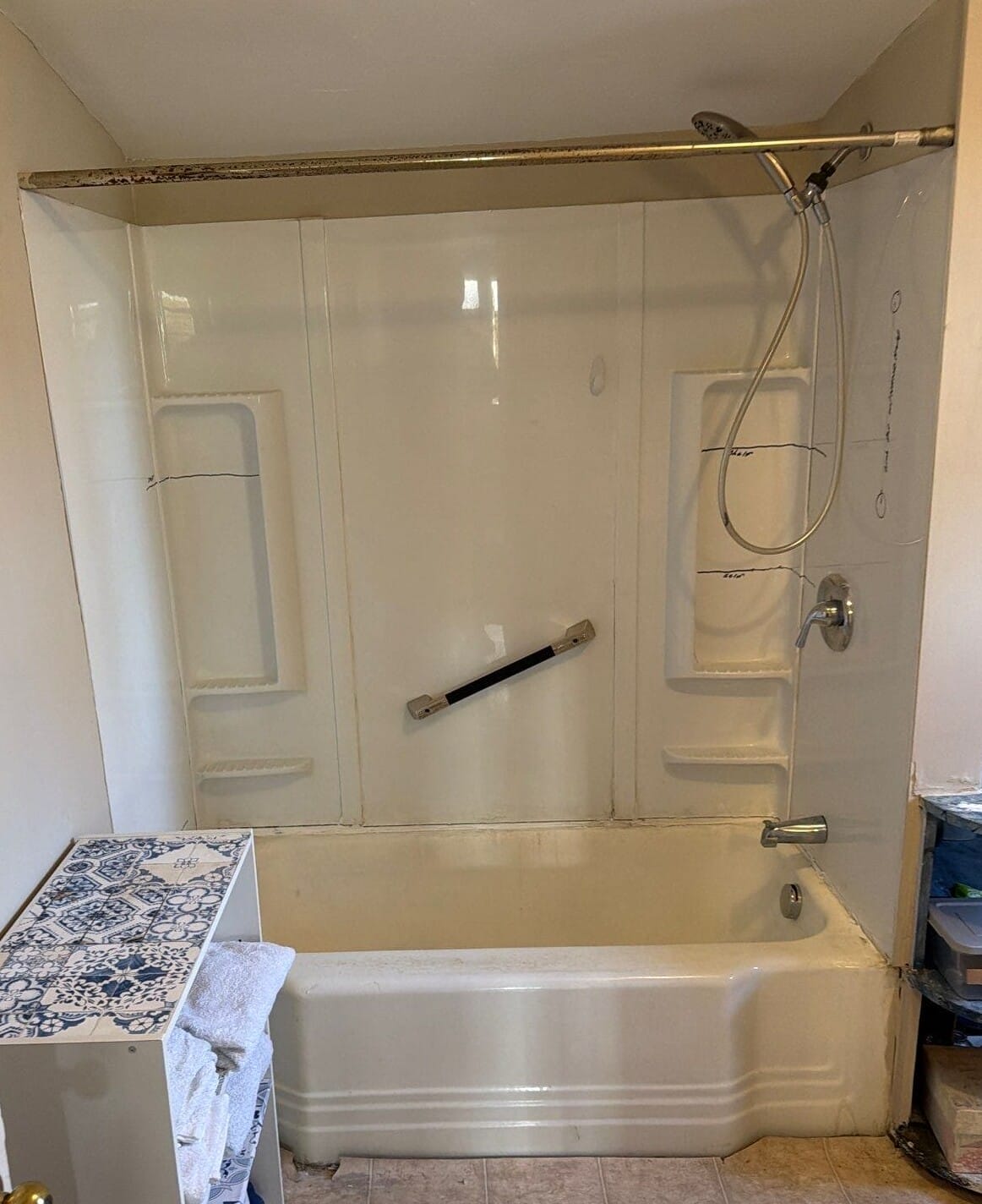 Before Bath Remodel