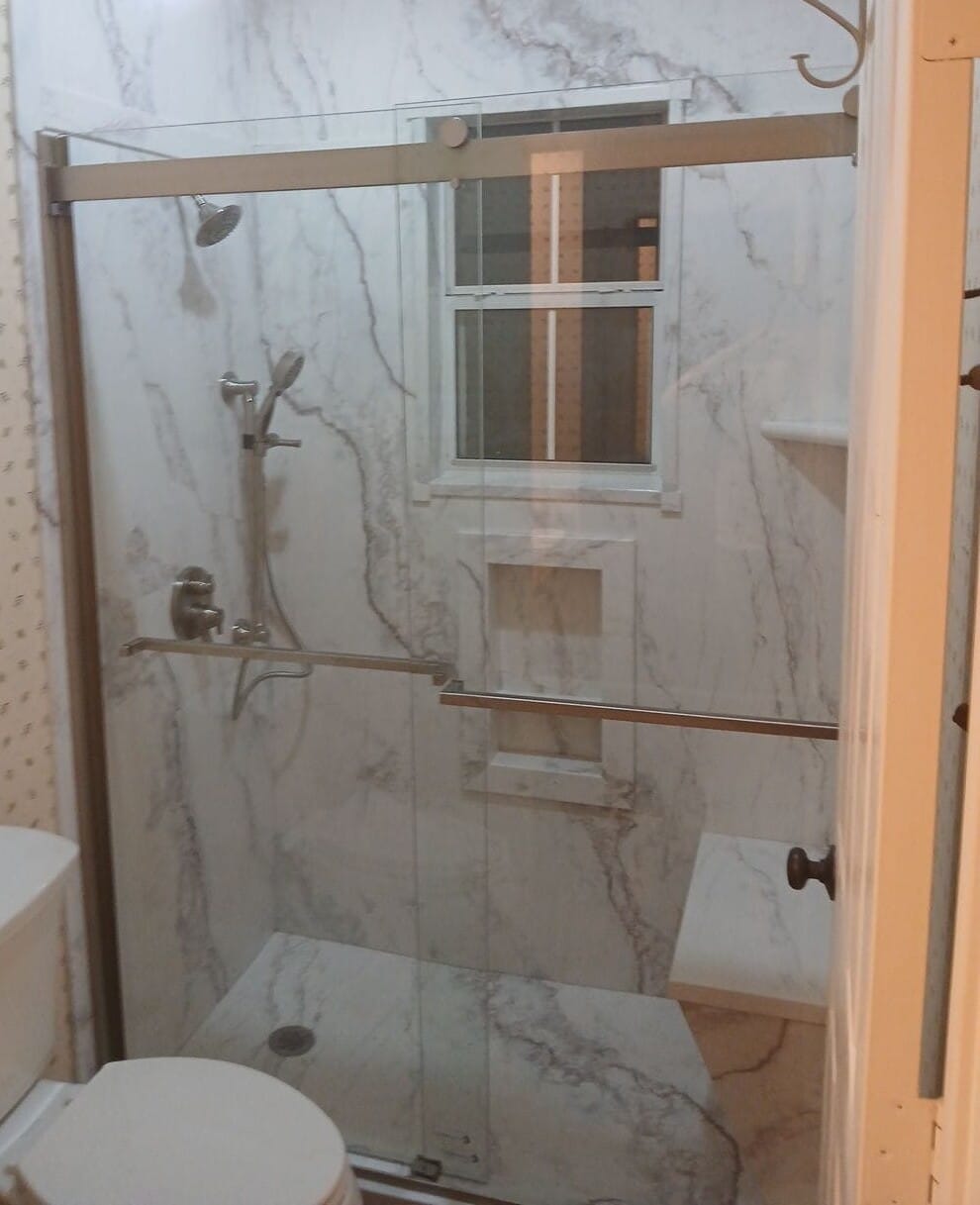 Tub To Shower Conversion, Jeannette Dr, Richmond Heights, OH 44143