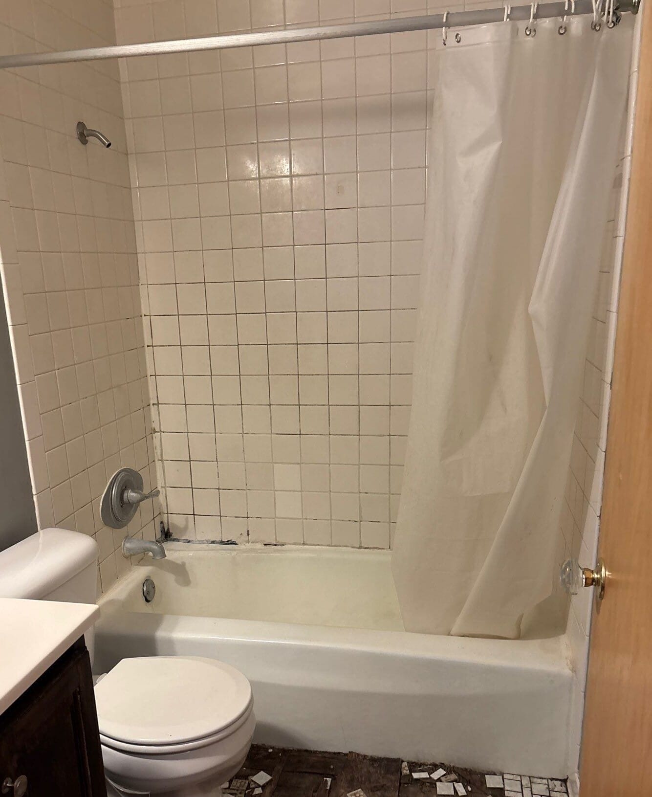 Before Bath Remodel