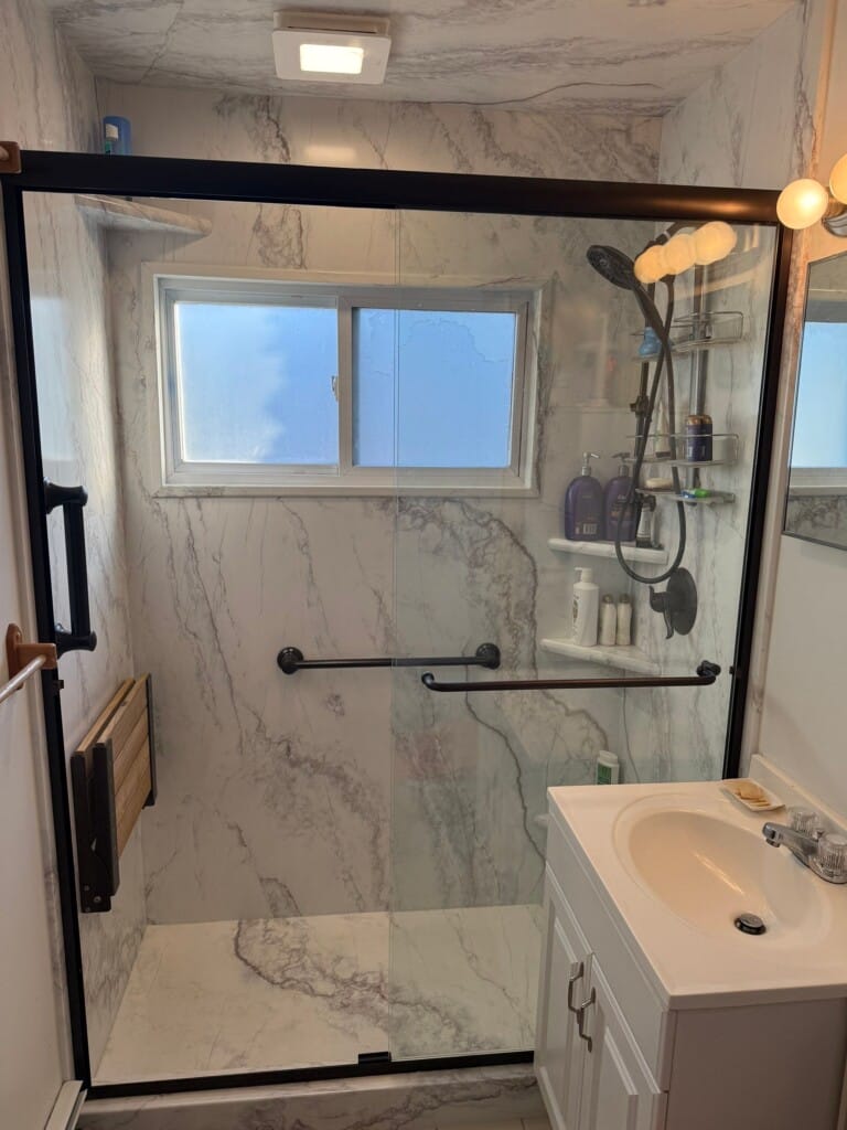 After - Tub To Shower Conversion, Acre Lane, Hicksville, NY 11801