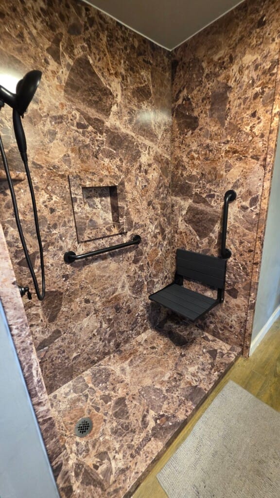 After - Tub To Shower Conversion, N Glen Arden Ave, Covina, CA 91724