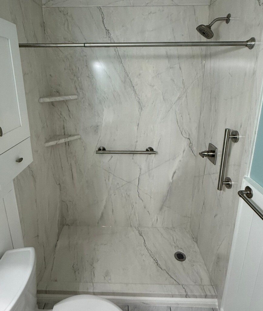 After - Tub To Shower Conversion, Bayshore Blvd, Unit 4311, Dunedin, FL 34698