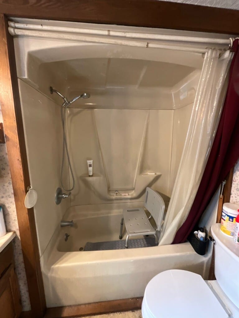 Before - Walk-in Shower Install, W Nicholson Rd, Tunkhannock, PA 18657
