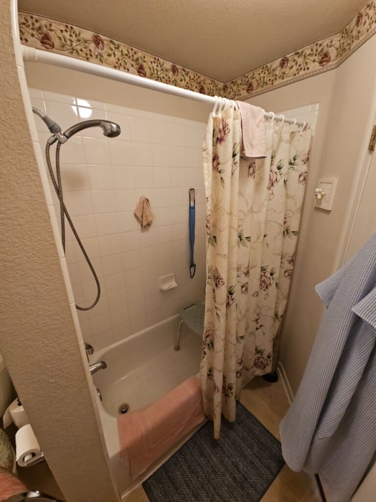 Before - Walk-in Shower Install, W Magic Mountain Ln, Round Rock, TX 78681