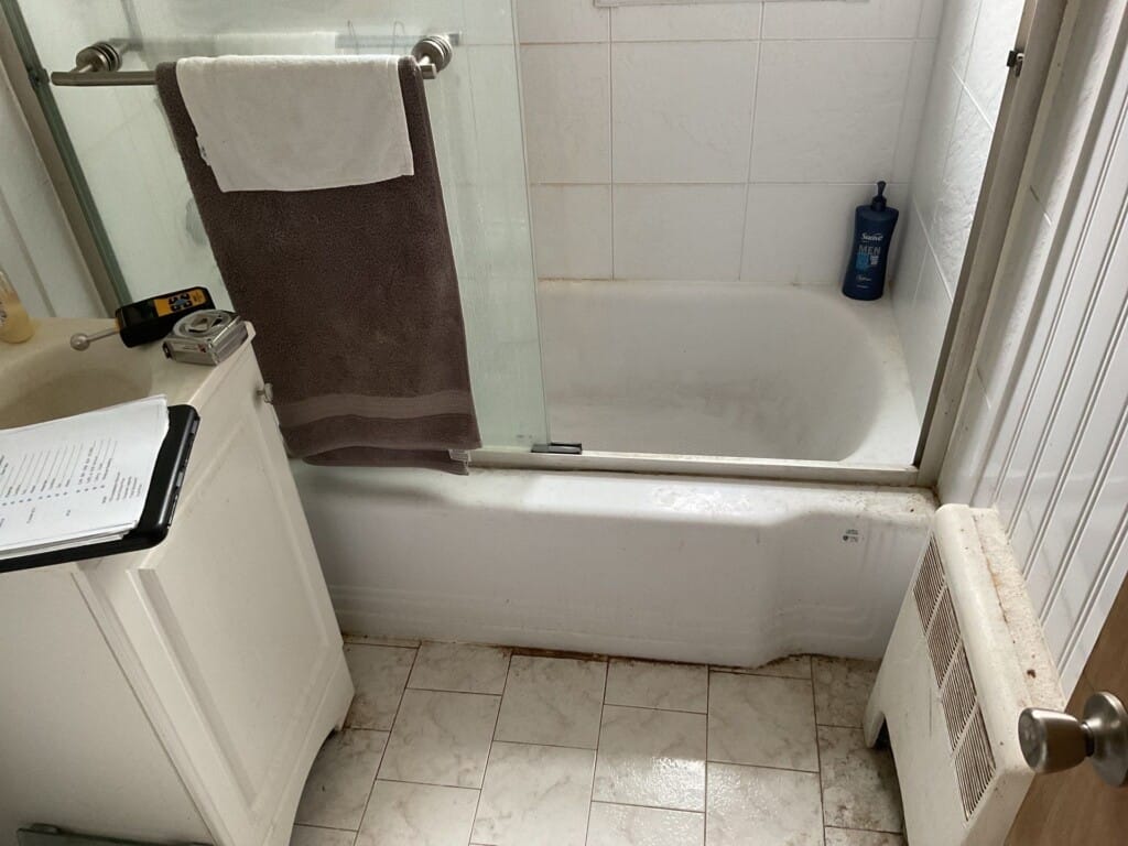 Before - Walk-in Shower Install, Ravine Ave APT 2A, Yonkers, NY 10701