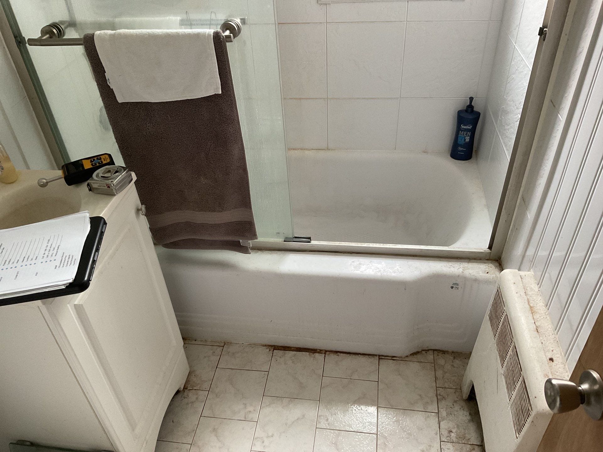Before Bath Remodel