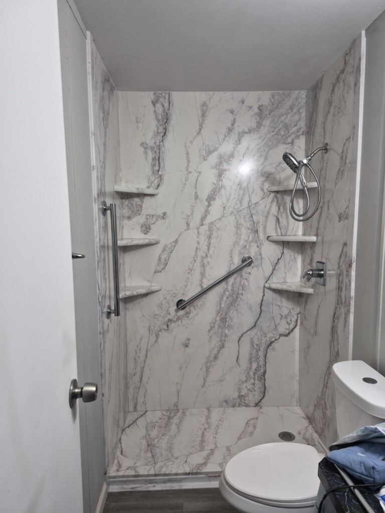 After - Walk-in Shower Install, Brown Station Rd lot 21, Columbia, MO 65202