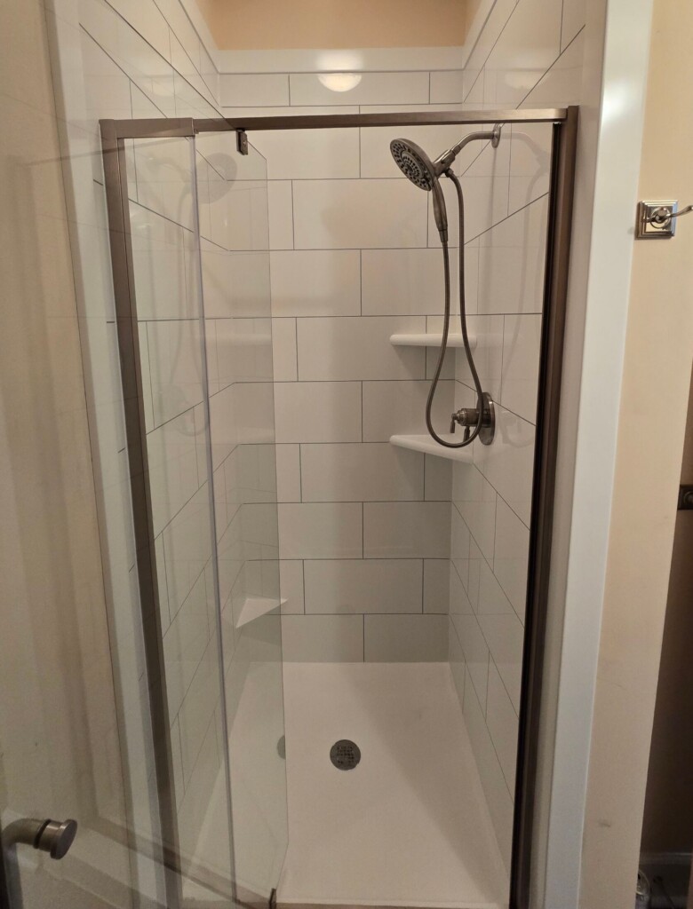 After - Walk-in Shower Install, Hummingbird Ln, Unit 302, Lake Harmony, PA 18624