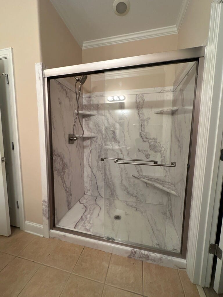 After - Shower Remodel, Towne House Dr NE, Cedar Rapids, IA 52402