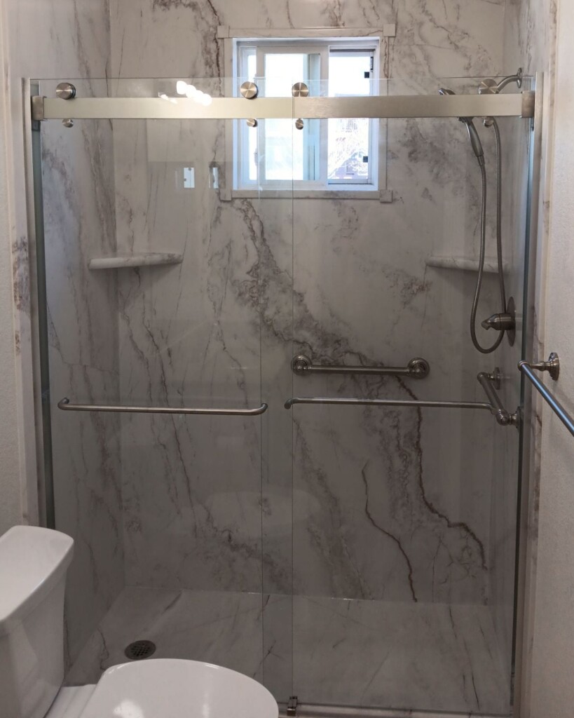 After - Walk-in Shower Install, S Ukraine Ct, Aurora, CO 80016