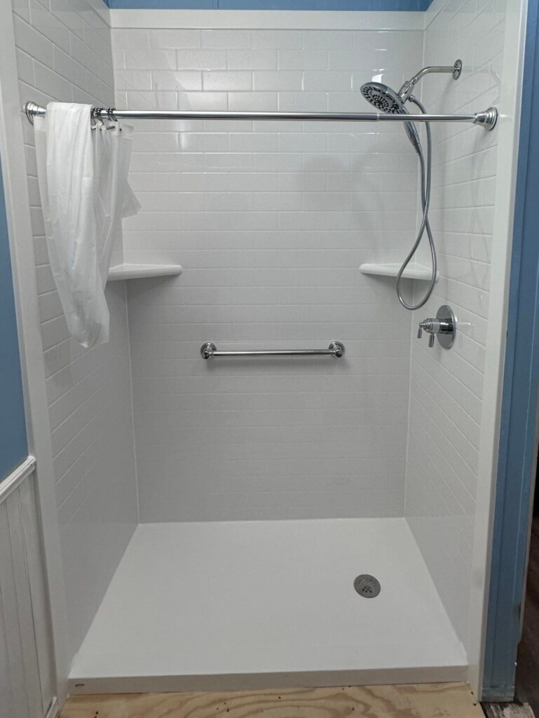 After - Walk-in Shower Install, Cresent Lake Dr, Little Elm, Texas 75068