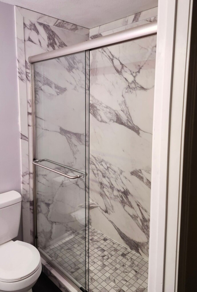After - Walk-in Shower Install, Lanceford Cir, Fletcher, NC 28732