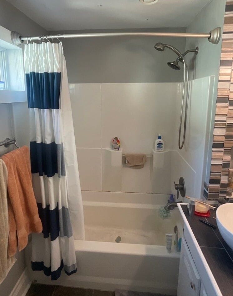 Before Bath Remodel