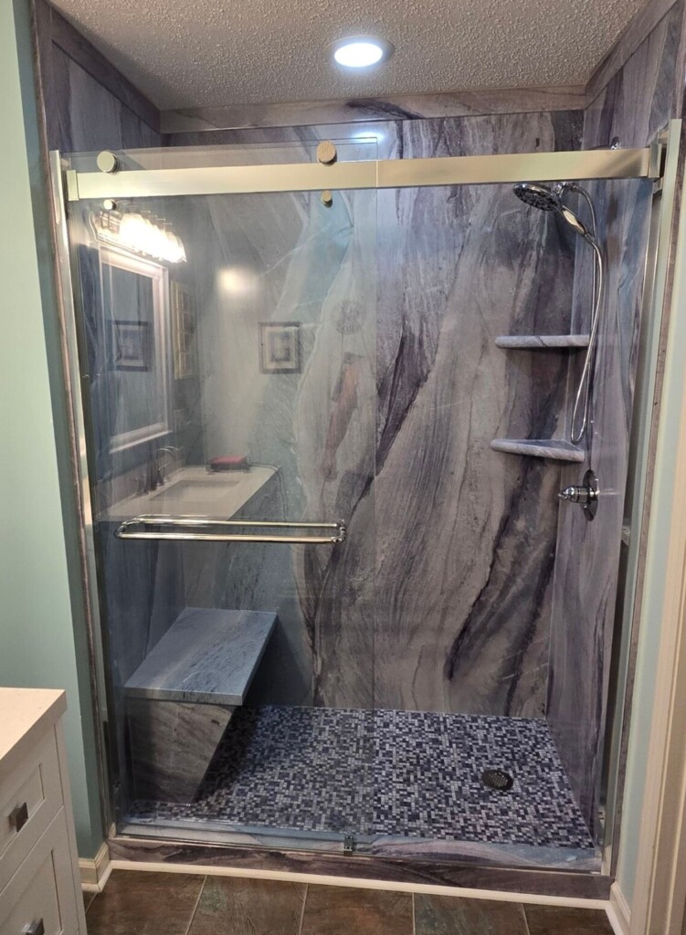 After - Walk-in Shower Install, Old Liberty Rd, Easley, SC 29640