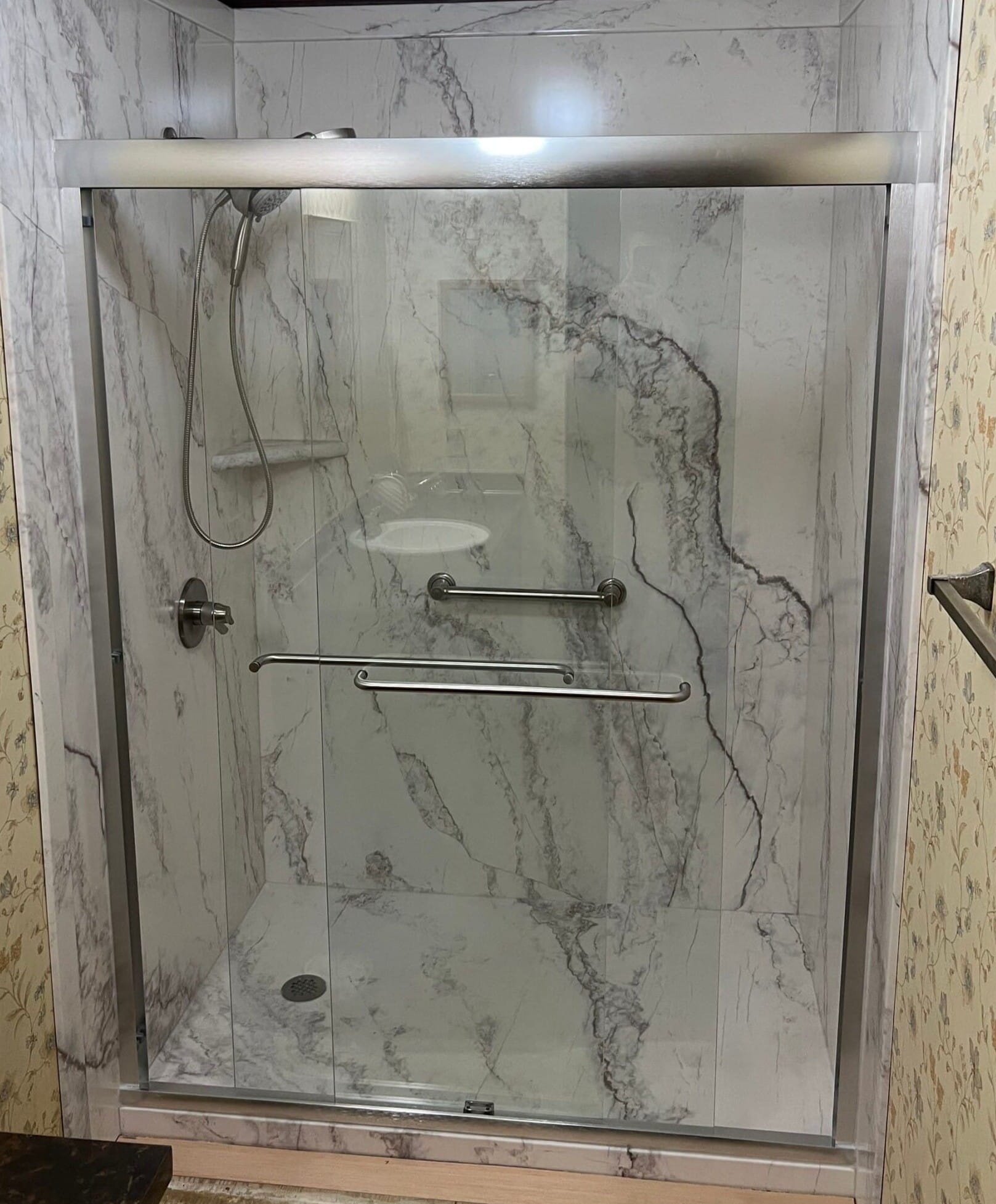 Walk-in Shower Install, Bloomingdale Dr, Cary, NC 27511