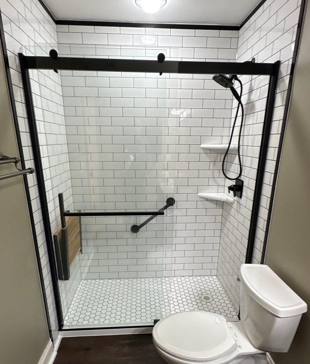 Walk-in Shower Install, Saxony Trce, Alpharetta, GA 30005