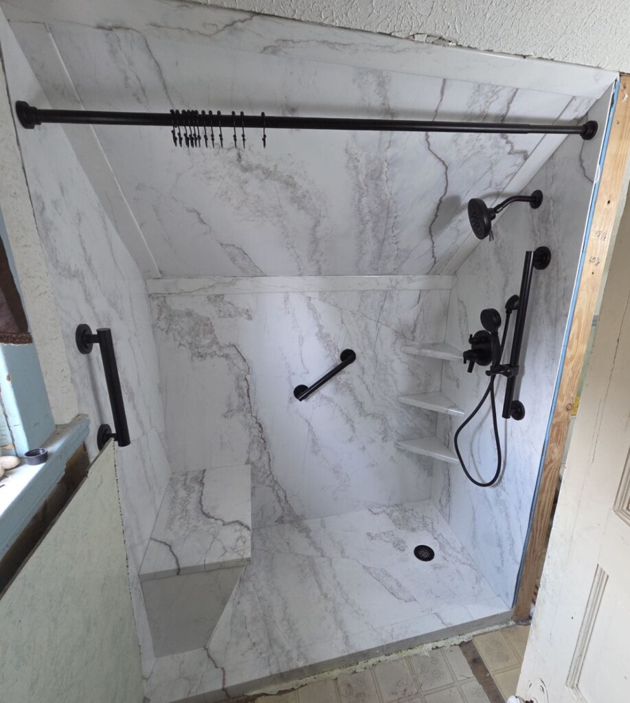 After - Walk-in Shower Install, W 103rd St, Cleveland, OH 44111