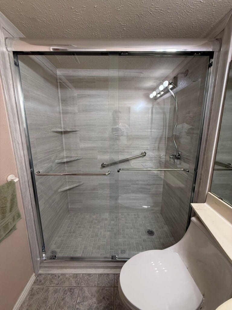 After - Walk-in Shower Install, Sharpshire Ln, Arlington, TX 76014