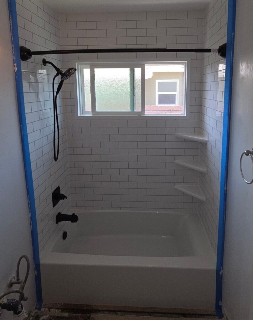 After - New Bathtub Installation, 50th St, San Diego, CA 92120
