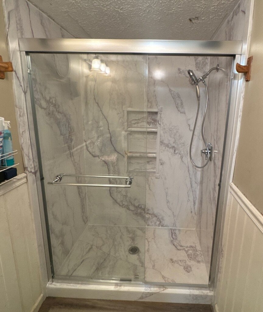 After - Shower Remodel, Hilltop Rd, Waterloo, IA 50701