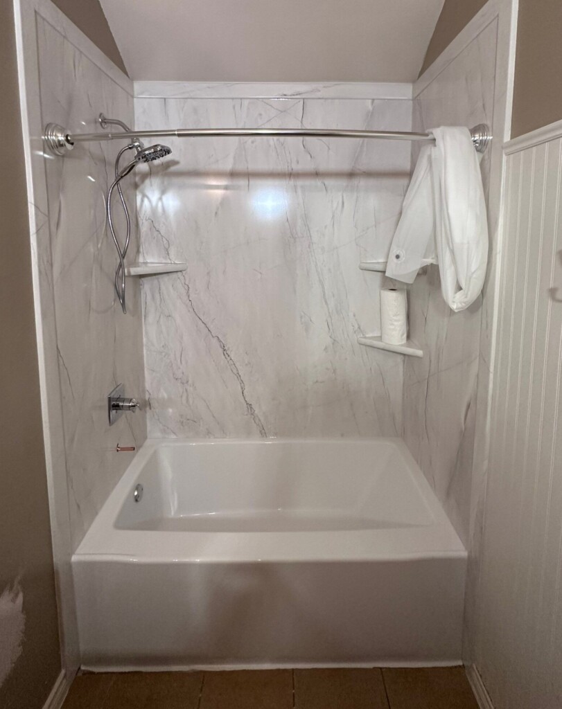 After - New Bathtub Installation, Promised Land Dr, McKinney, TX 75071