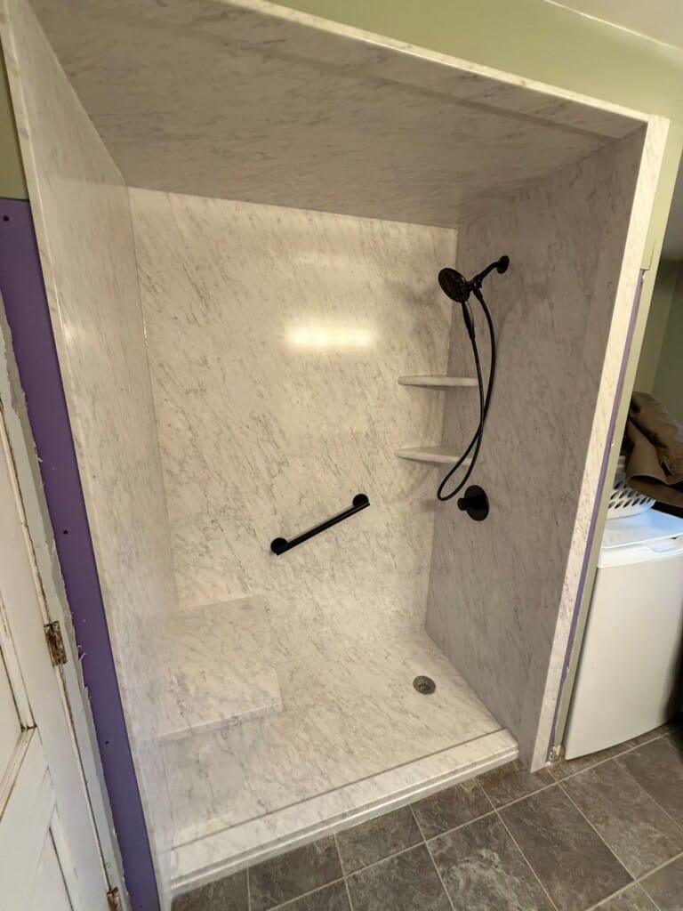 After - Shower Installation, Reed Street, Geneva, NY 14456