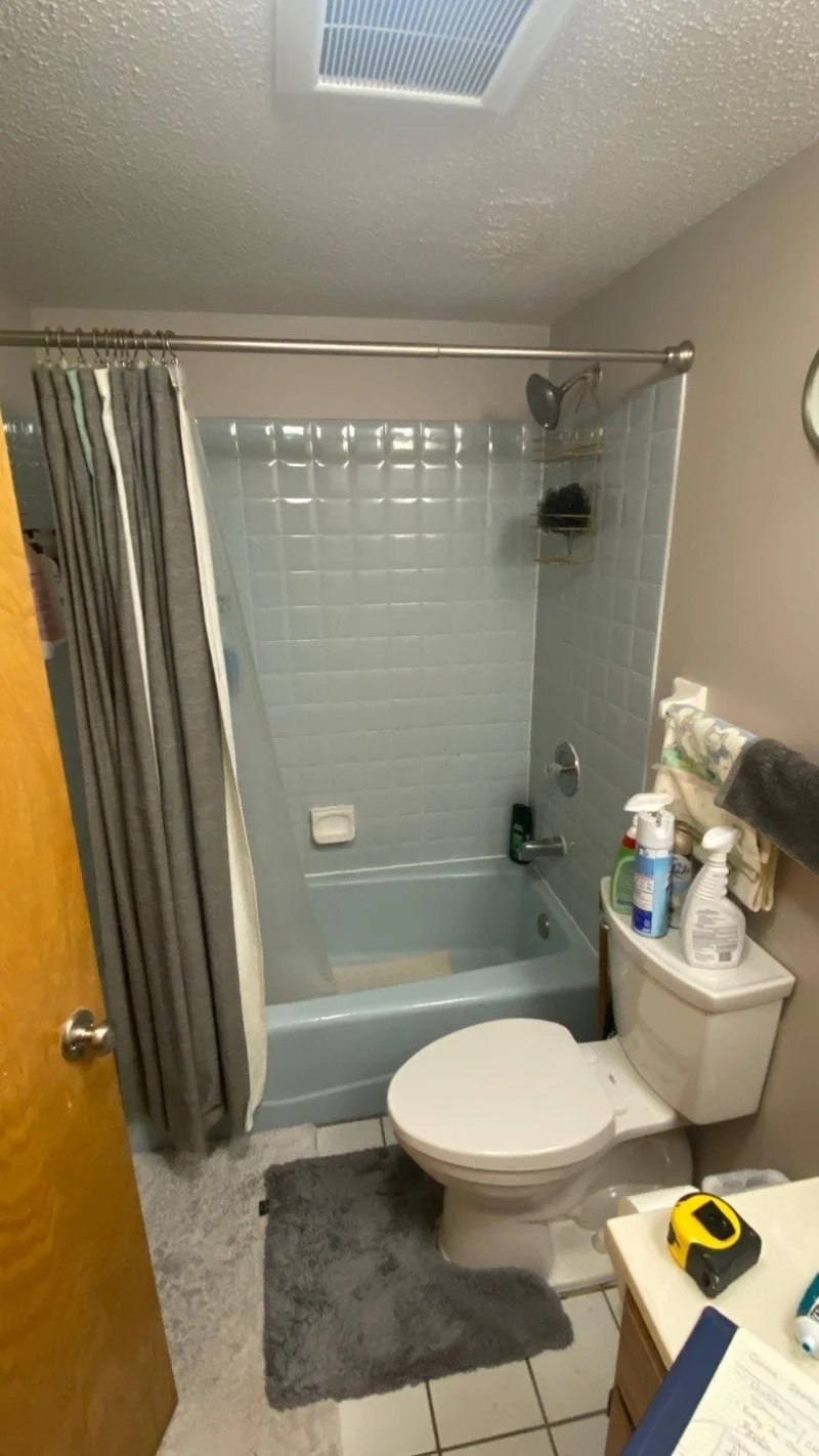 Before Bath Remodel
