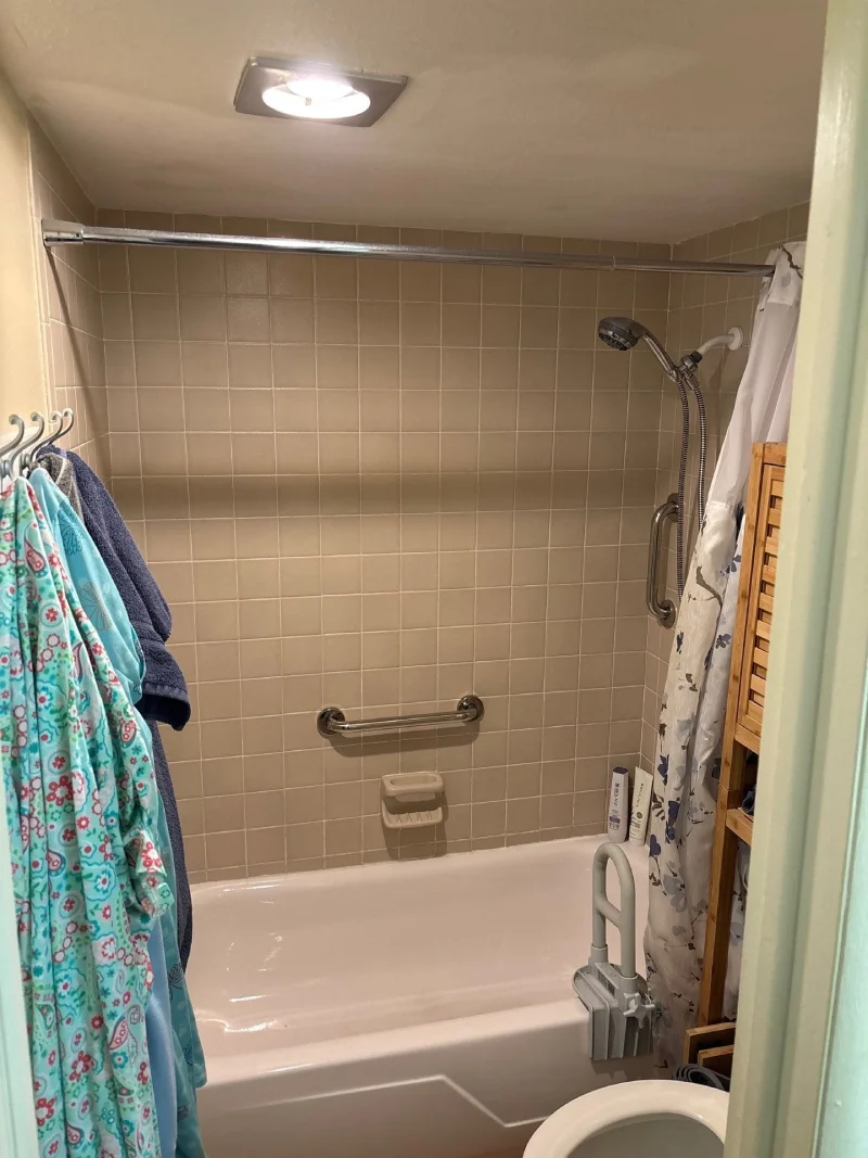 Before Bath Remodel