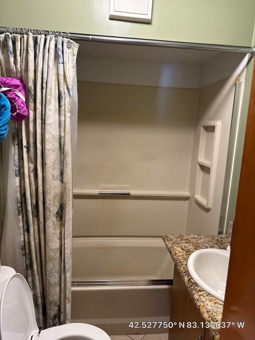 Before Bath Remodel