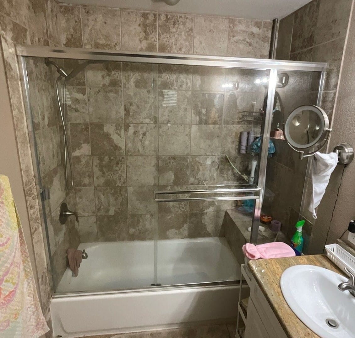 Before Bath Remodel