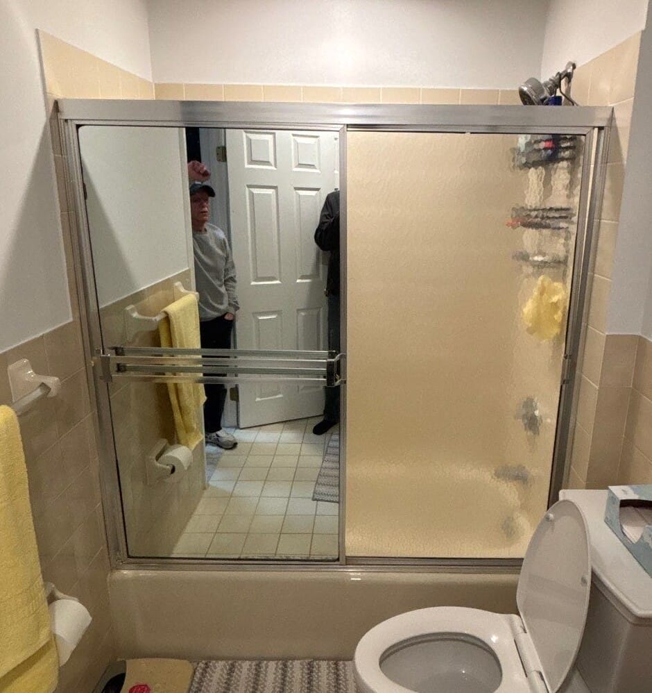 Before Bath Remodel