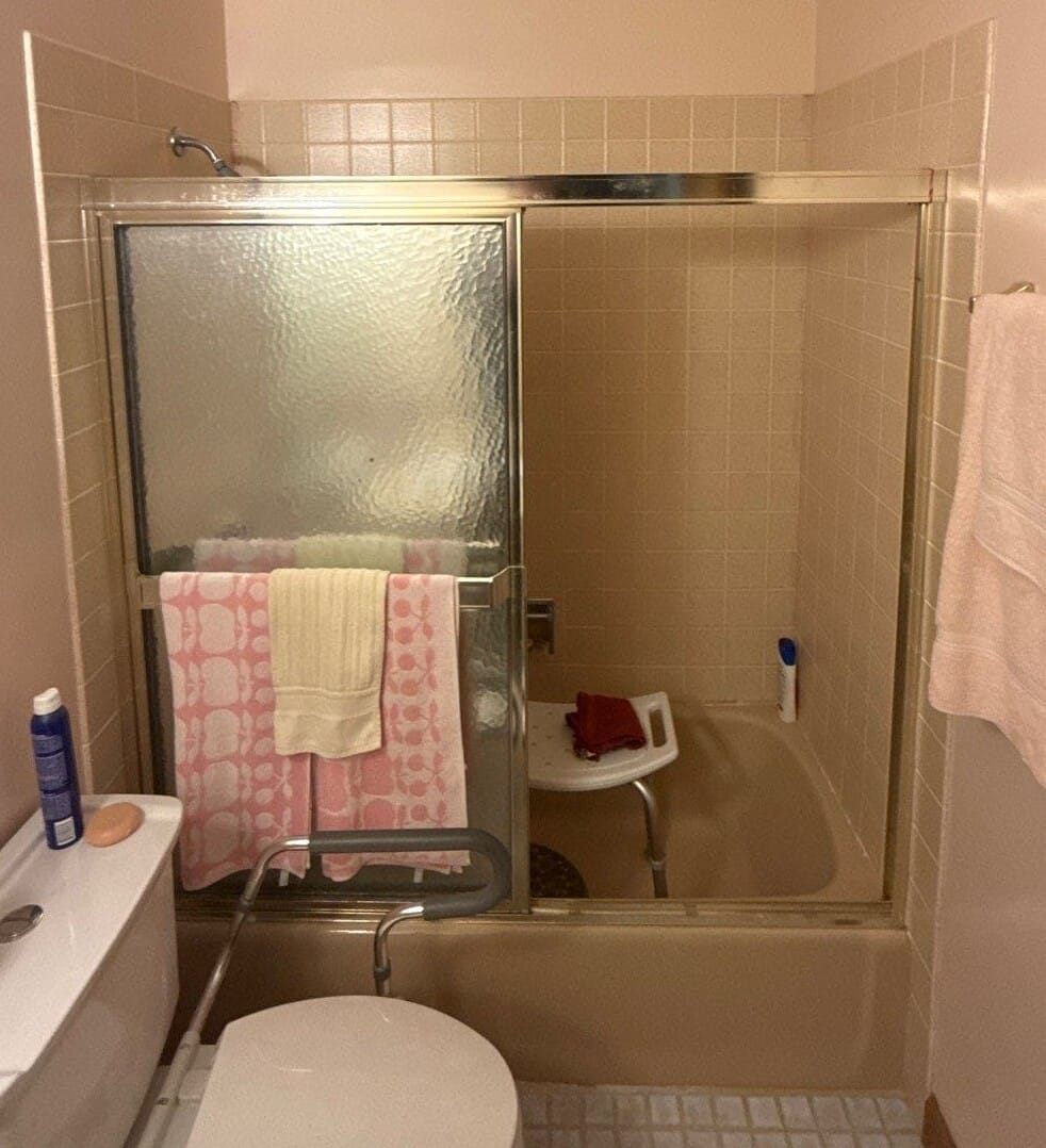 Before Bath Remodel