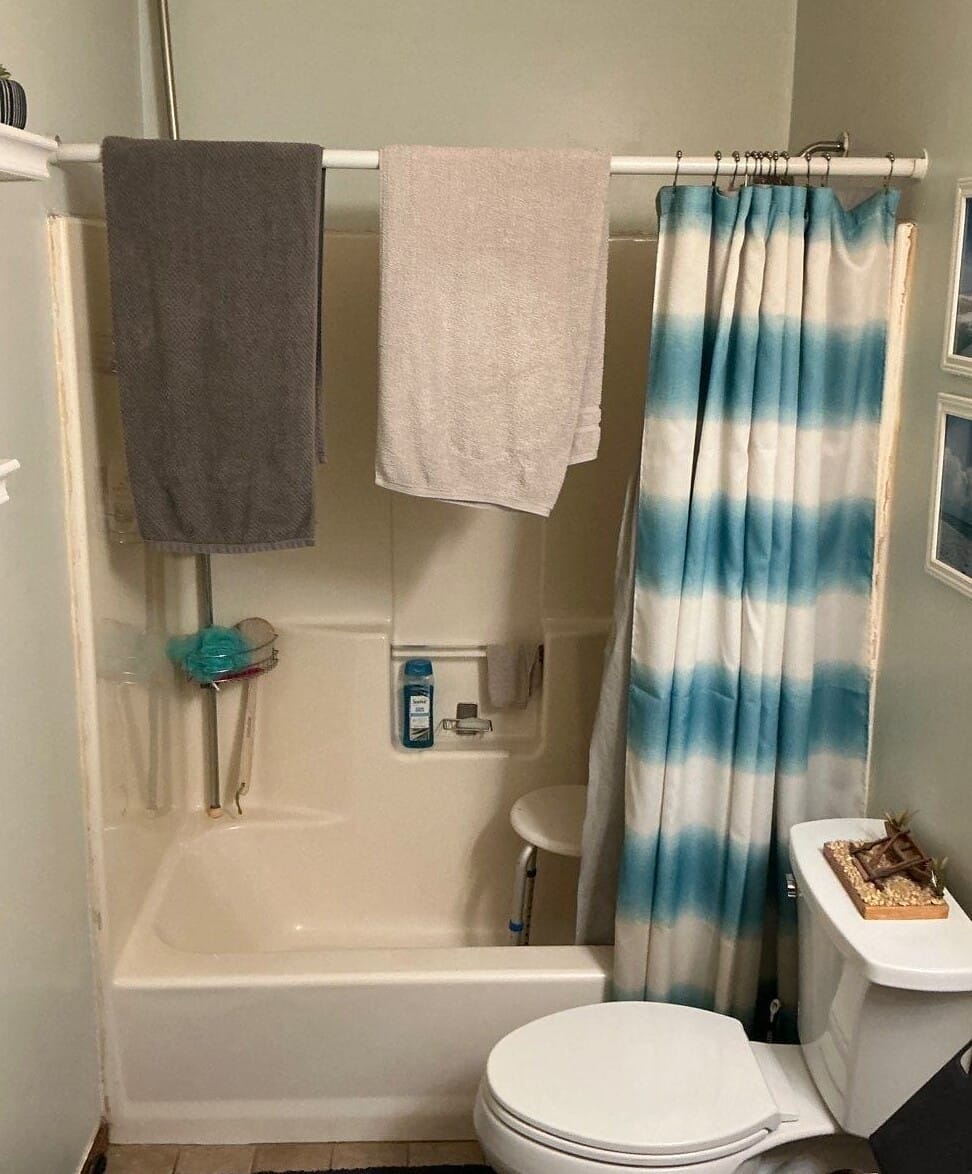 Before Bath Remodel