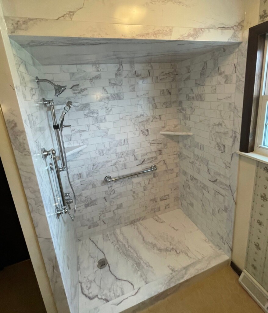 After - Walk-in Shower Install, Busch Rd, Birch Run, MI 48415