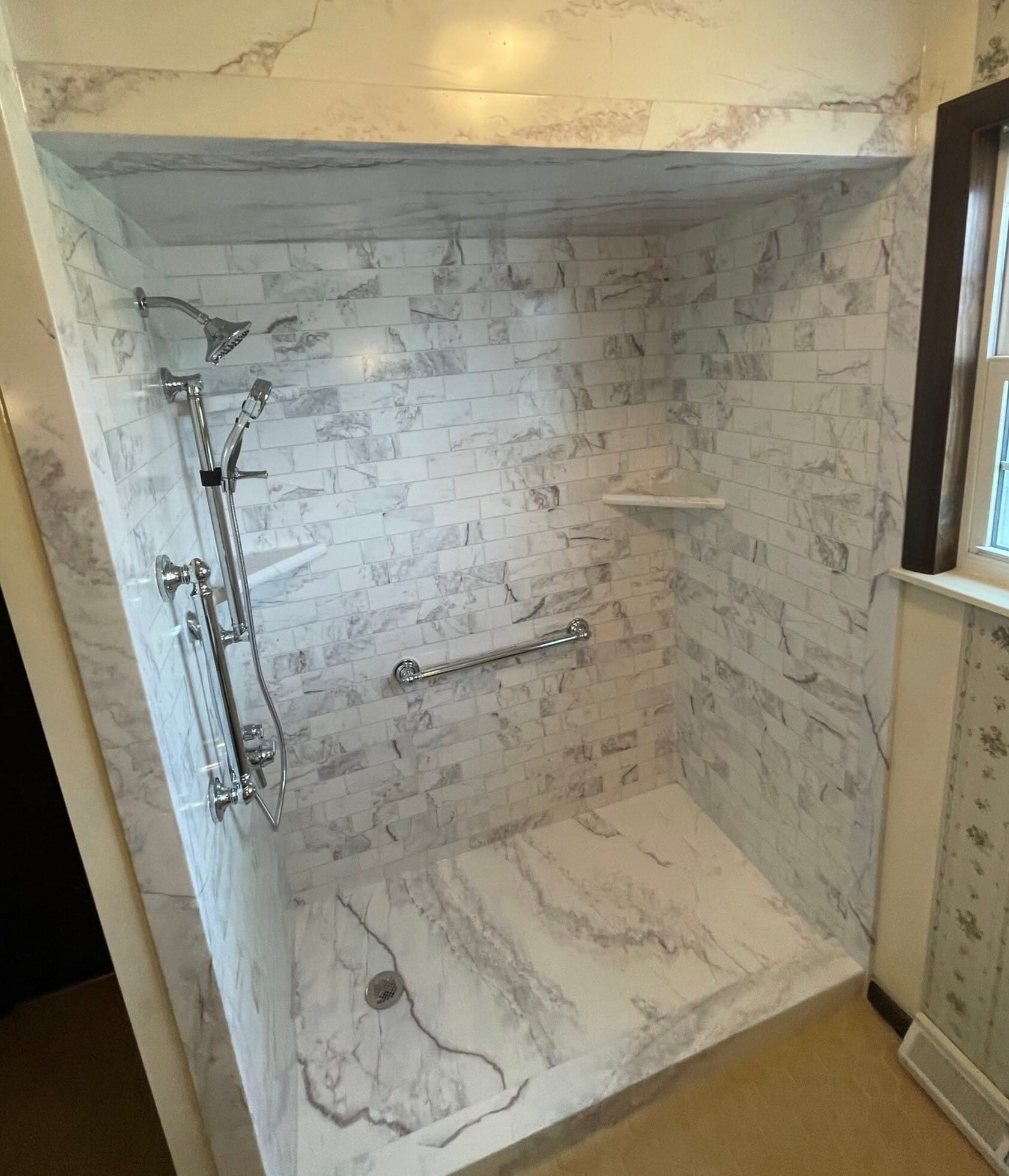 Walk-in Shower Install, Busch Rd, Birch Run, MI 48415