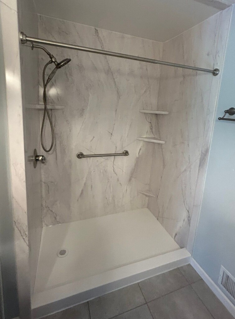After - Walk-in Shower Install, Canada Rd, Birch Run, MI 48415