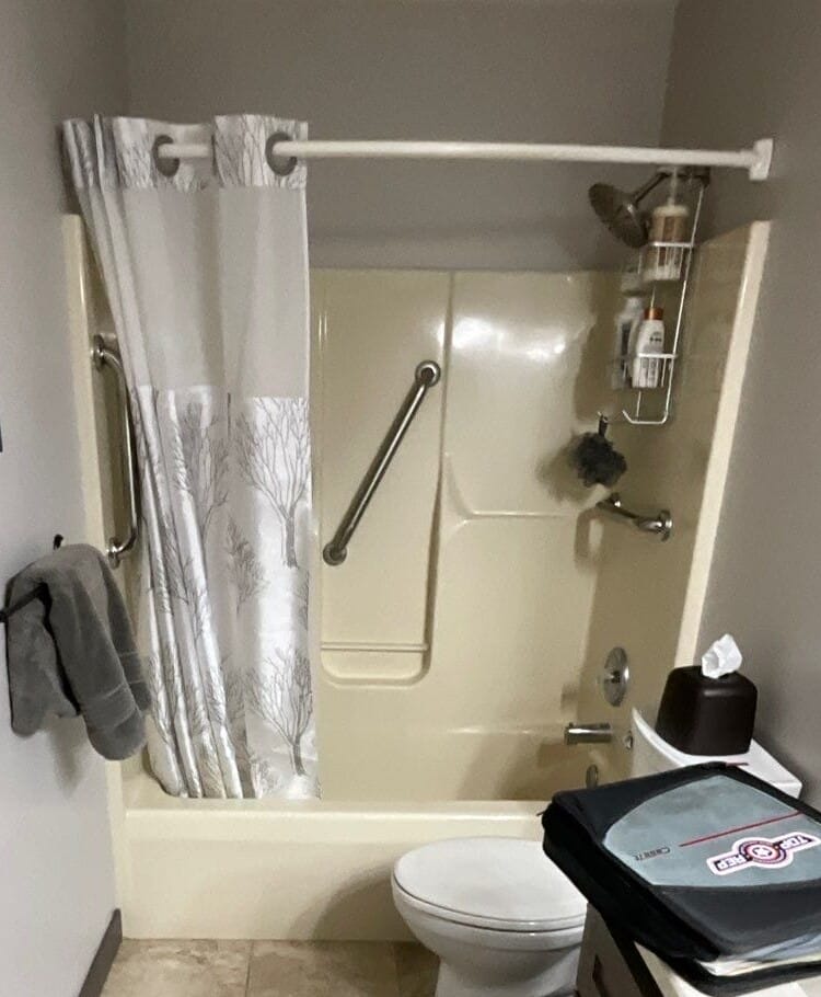 Before Bath Remodel