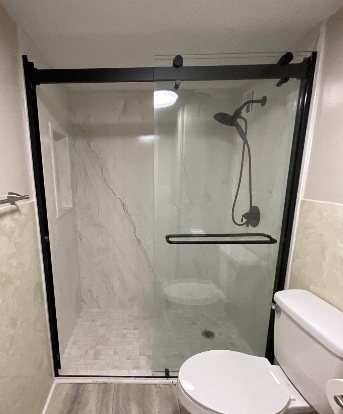 Shower Remodel, Sunshine Skyway S ln Unit 15A, St. Petersburg, FL 33711
