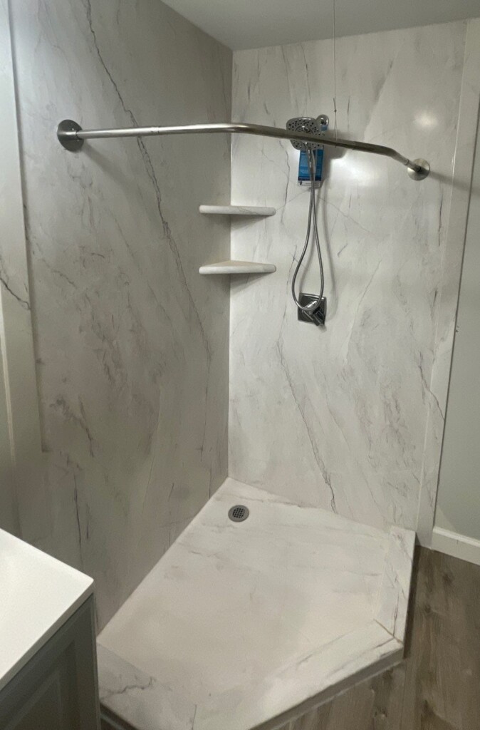 After - Shower Remodel, Killarney Beach Rd, Bay City, MI 48706