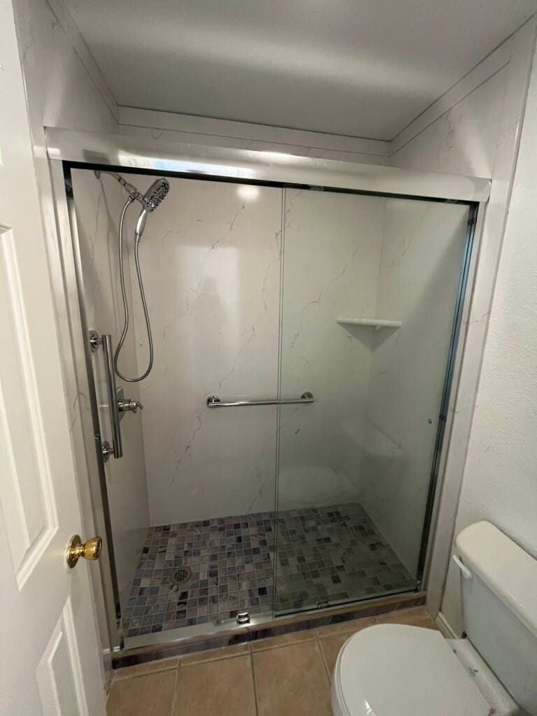 After - Walk-in Shower Install, Eisenhauer Road, San Antonio, TX 78209