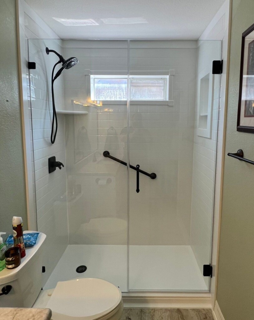 After - Walk-in Shower Install, Lakepointe Ave, Rowlett, TX 75088