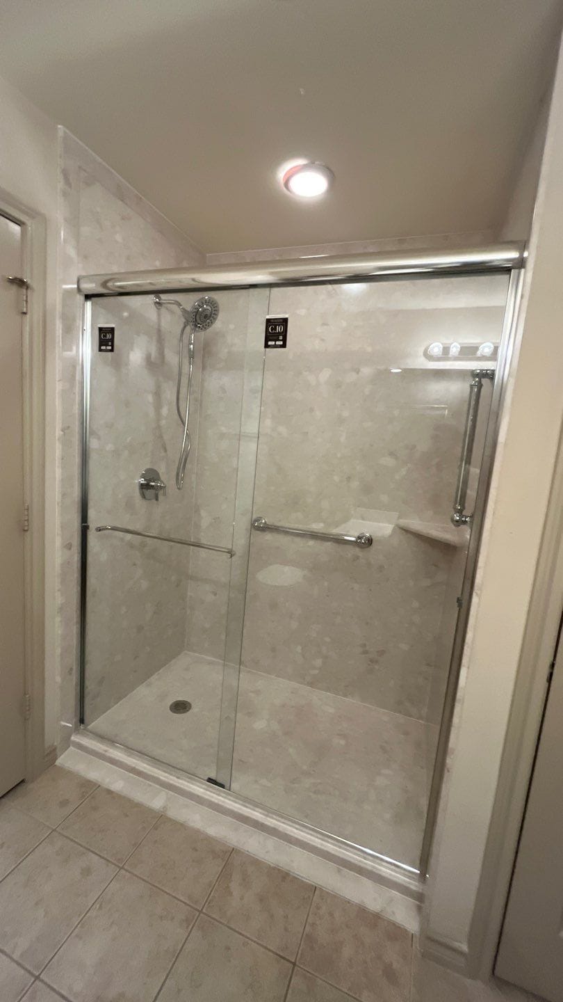Walk-in Shower Install, Bay Ave, Euless, TX 76040
