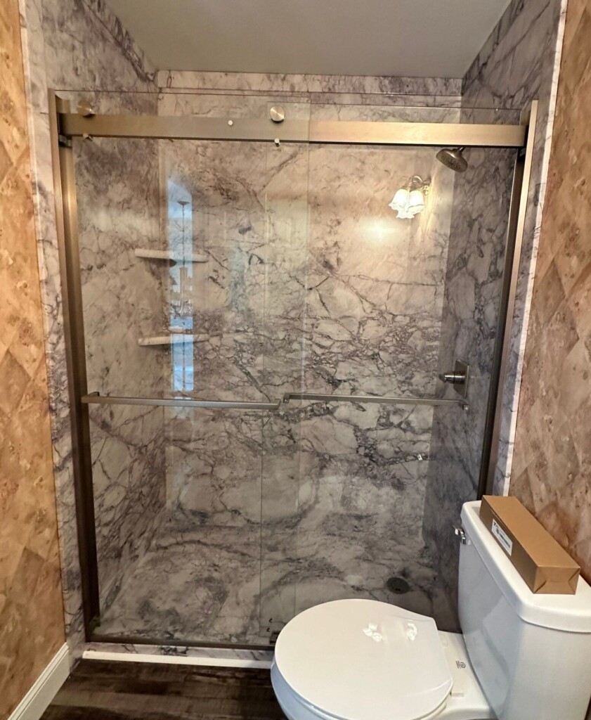 After - Walk-in Shower Install, Wild Rose Ct, Matthews, NC 28104