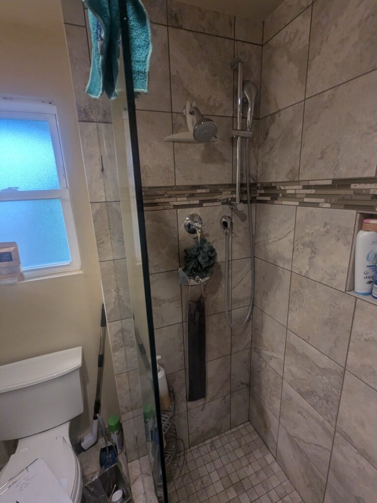 Before - Shower Remodel, NE 144th St, Kirkland, WA 98034