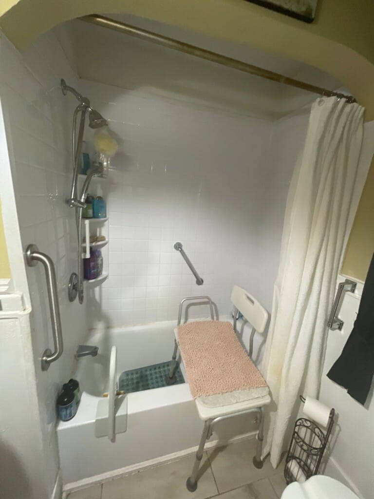 Before - Shower Installation, South Main St, Plymouth, MI 48170