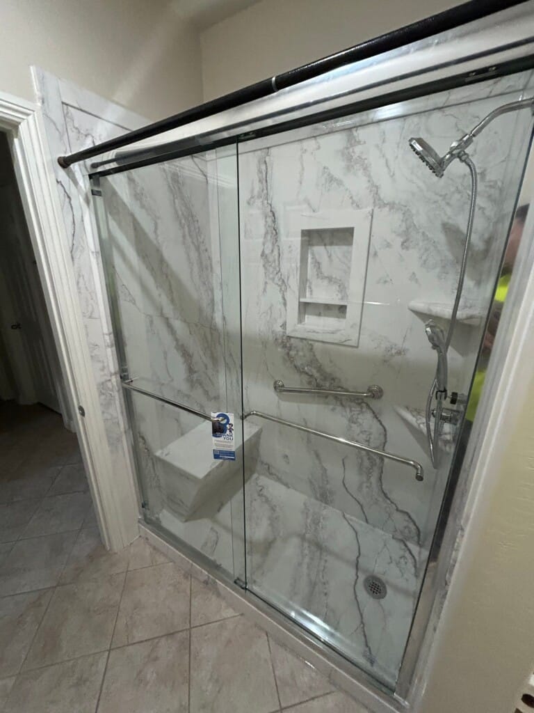 After - Walk-in Shower Install, Las Vegas, Las Vegas, NV 89148