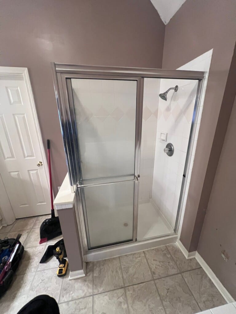 Before - Shower Remodel, Eicher Drive, Shawnee, Overland Park, KS 66210