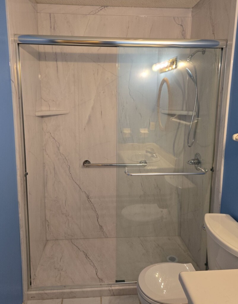 After - Walk-in Shower Install, Maple Tree Dr, Memphis, TN 38115